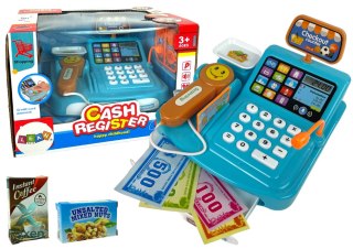 Kasa Sklepowa Waga Opakowania Ciasteczek Skaner Na Baterie LEAN TOYS