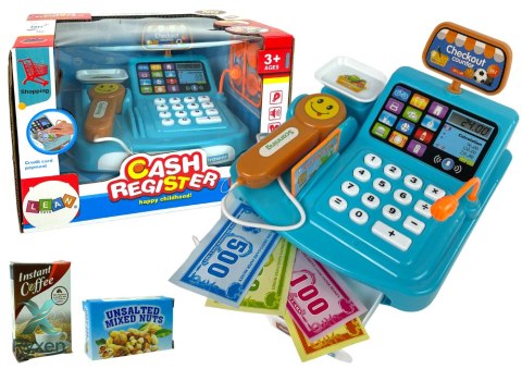 Kasa Sklepowa Waga Opakowania Ciasteczek Skaner Na Baterie LEAN TOYS