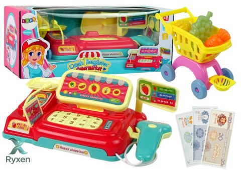 Kasa Sklepowa Wózek Skaner Na Baterie LEAN TOYS