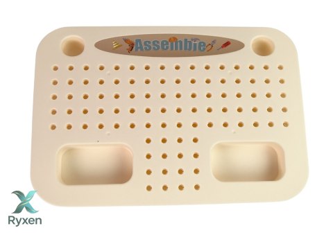 Klocki Konstrukcyjne W Skrzynce Zestaw Majsterkowicza Wkrętarka DIY LEAN TOYS
