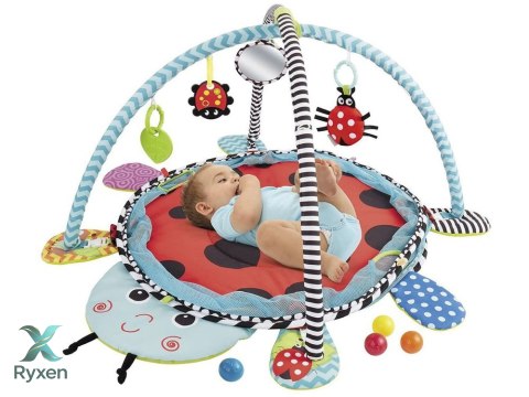 Mata Edukacyjna Biedronka Kojec Piłeczki Dla Maluszka LEAN TOYS