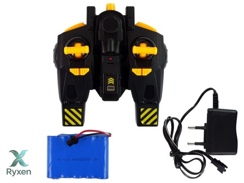 Ogromna Koparka Ładowarka R/C LED Zdalnie Sterowana Akumulator LEAN TOYS