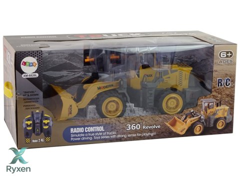 Ogromna Koparka Ładowarka R/C LED Zdalnie Sterowana Akumulator LEAN TOYS
