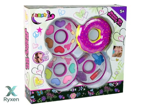 Pączek Paletka Cienie Do Powiek Szminka Dla Dzieci LEAN TOYS
