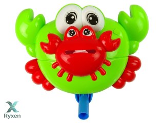 Pchacz Na Kiju Krab Zielony Dźwięk Dzwonka LEAN TOYS