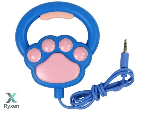 Pluszowy Piesek Husky Interaktywny Edukacyjny Smycz Piosenki Chodzi LEAN TOYS
