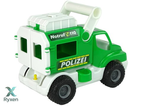 Samochód Policja Auto ConsTruck Zielony Polesie 41906 WADER POLESIE