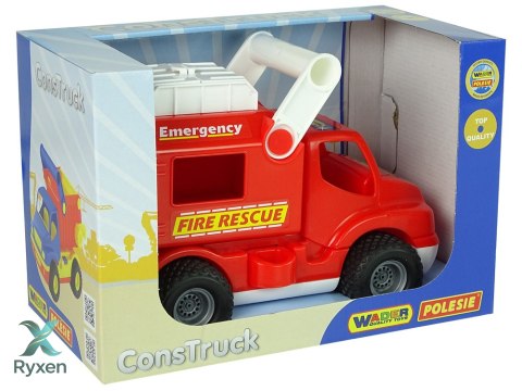 Straż Pożarna Auto ConsTruck Czerwony Polesie 41920 WADER POLESIE