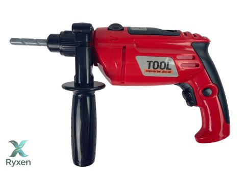 Wiertarka Dla Małego Majsterkowicza Śrubki Wiertła LEAN TOYS