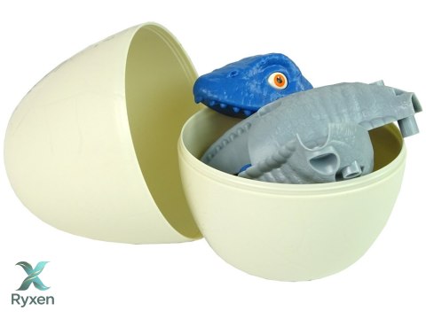 Zestaw Dinozaur Mosasaur z Jajkiem DIY Śrubokręt Niebieski LEAN TOYS