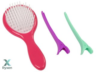 Zestaw Do Farbowania Włosów Prostownica Pasemka 6 Kolorów LEAN TOYS