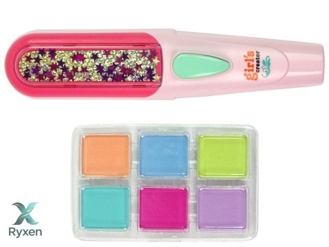 Zestaw Do Farbowania Włosów Prostownica Pasemka 6 Kolorów LEAN TOYS