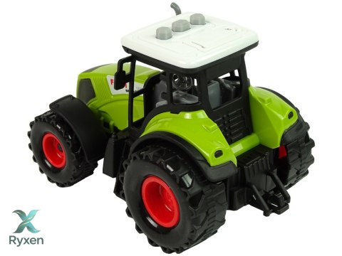 Zestaw Trzech Traktorów Naczepy Opryskiwacz Farma Ciągnik LEAN TOYS