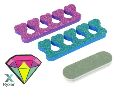 Zestaw do Malowania Paznokci Lakiery Pisaki Kolorowe Naklejki LEAN TOYS