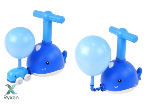 Balonowa Wyrzutnia Delfin Samochód Aerodynamiczny LEAN TOYS