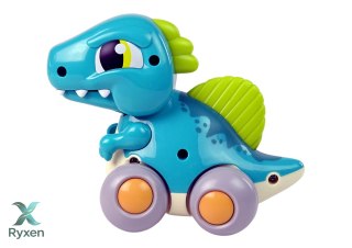 Dinozaur Na Kółkach Niebieski Figurka Spinosaurus LEAN TOYS