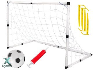 Duża Bramka Piłkarska Football Game Piłka Pompka LEAN TOYS