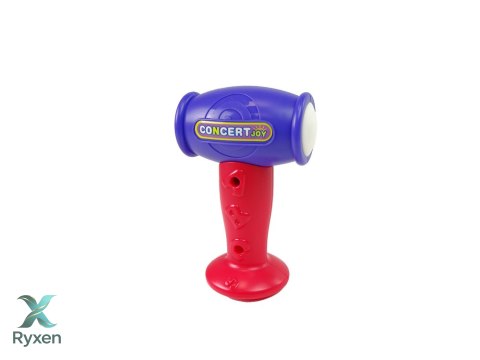 Edukacyjne Cymbałki Dla Malucha Młoteczek Kolorowe Piłeczki LEAN TOYS