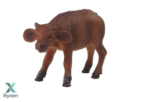Figurka Bawoła Cielątko Zwierzęta Afrykańskie Zoo LEAN TOYS