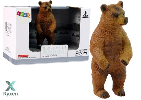 Figurka Kolekcjonerska Niedźwiedź Brunatny Figurka Miś LEAN TOYS