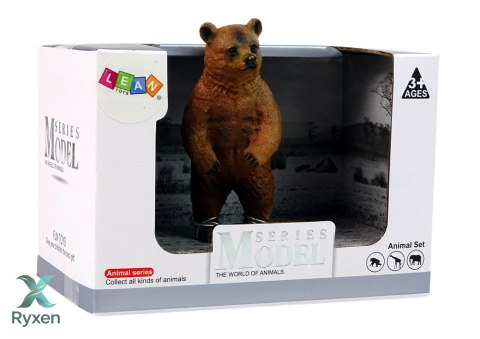 Figurka Kolekcjonerska Niedźwiedź Brunatny Figurka Miś LEAN TOYS