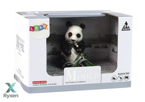 Figurka Kolekcjonerska Panda Wielka z Bambusem LEAN TOYS