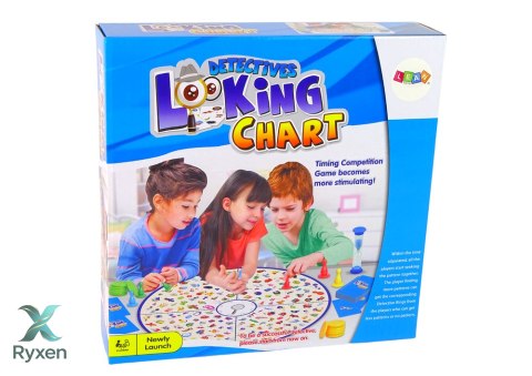 Gra Planszowa Detektyw Spostrzegawczość Poszukiwacze LEAN TOYS