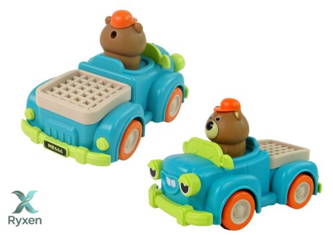 Gra Zręcznościowa Spadające Krzesła Ruchomy Cel Autko LEAN TOYS