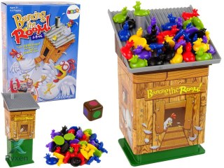 Gra Zręcznościowa Wybuchający Kurnik Kurczaki LEAN TOYS