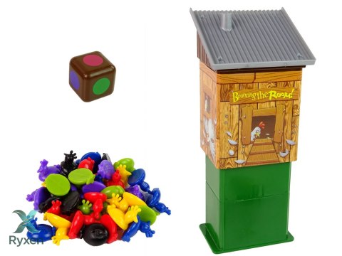 Gra Zręcznościowa Wybuchający Kurnik Kurczaki LEAN TOYS