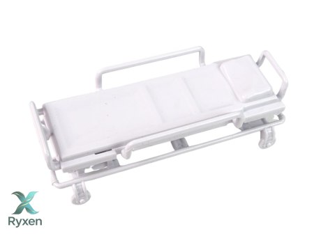 Interaktywne Auto Karetka Ambulans + Nosze Światło Dźwięk LEAN TOYS