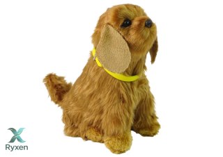 Interaktywny Pies Piesek Cocker Spaniel Pluszowy Szczeka Rusza Ogonem LEAN TOYS