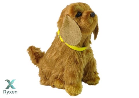 Interaktywny Pies Piesek Cocker Spaniel Pluszowy Szczeka Rusza Ogonem LEAN TOYS