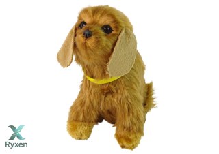 Interaktywny Pies Piesek Cocker Spaniel Pluszowy Szczeka Rusza Ogonem LEAN TOYS