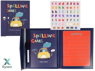 Książeczka Edukacyjna Nauka Litery Magnes Angielski LEAN TOYS