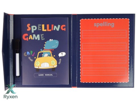 Książeczka Edukacyjna Nauka Litery Magnes Angielski LEAN TOYS