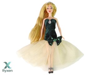Lalka Dla Dzieci Emily Długie Włosy Kotek Kwiat LEAN TOYS