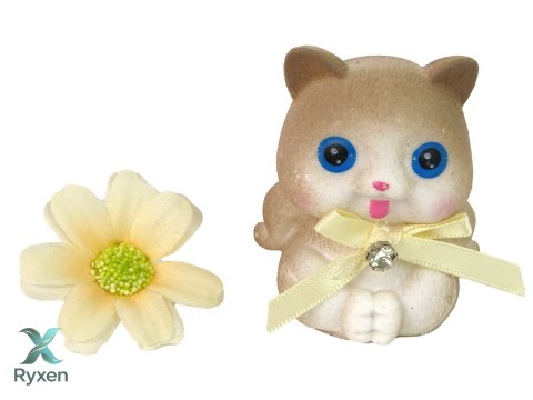 Lalka Dla Dzieci Emily Długie Włosy Kotek Kwiat LEAN TOYS