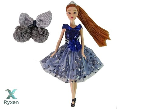 Lalka Dla Dzieci Emily Huśtawka Kwiaty LEAN TOYS