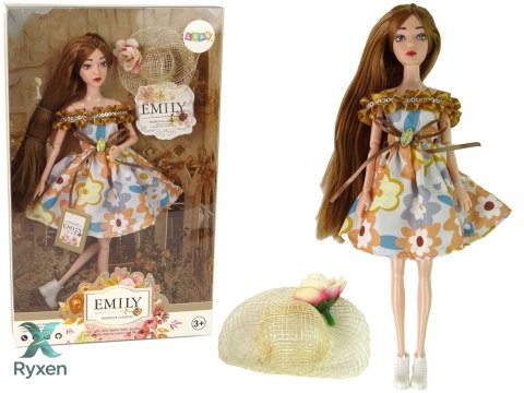 Lalka Dla Dzieci Emily Jesienna Kapelusz LEAN TOYS