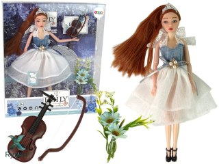 Lalka Dla Dzieci Emily Skrzypce Kwiaty LEAN TOYS