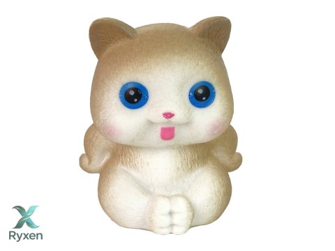 Lalka Emily z Kotkiem Różami Długie Włosy LEAN TOYS