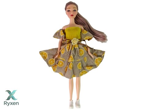 Lalka Emily z Wiatrakiem Kotek Dla Dzieci LEAN TOYS