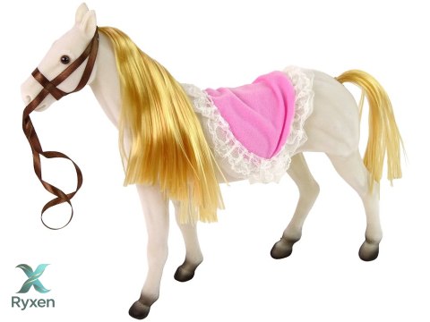 Lalka Księżniczka z Białym Kucykiem Figurki Akcesoria LEAN TOYS