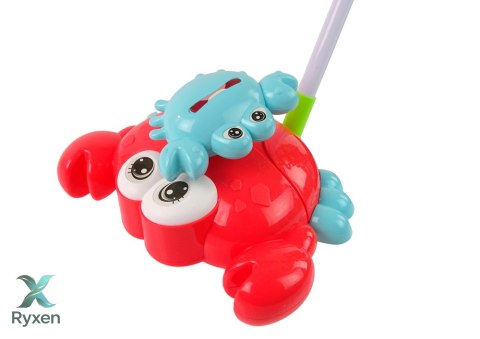 Pchacz Świecący Kij Krab Czerwony Muzyka LEAN TOYS