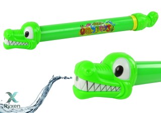 Pistolet Na Wodę Krokodyl 45 cm Zielony Ogród LEAN TOYS