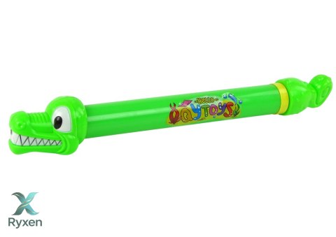 Pistolet Na Wodę Krokodyl 45 cm Zielony Ogród LEAN TOYS