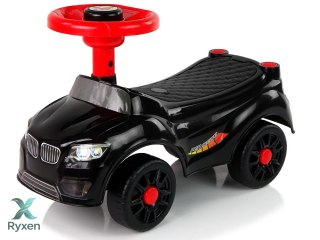 Samochód Jeździk QX-3399-2 Klakson Czarny LEAN CARS