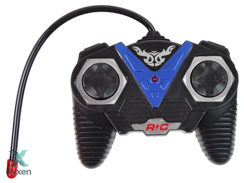 Sportowe Szybkie Auto Zdalnie Sterowane R/C Srebrne 1:24 Speed King LEAN TOYS
