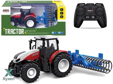 Traktor Zdalnie Sterowany Wał Rolniczy 2,4 G Gumowe Koła LEAN TOYS